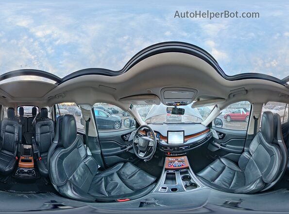 5LM5J7XC6LGL10976 2020 LINCOLN AVIATOR Charcoal 360 interior view