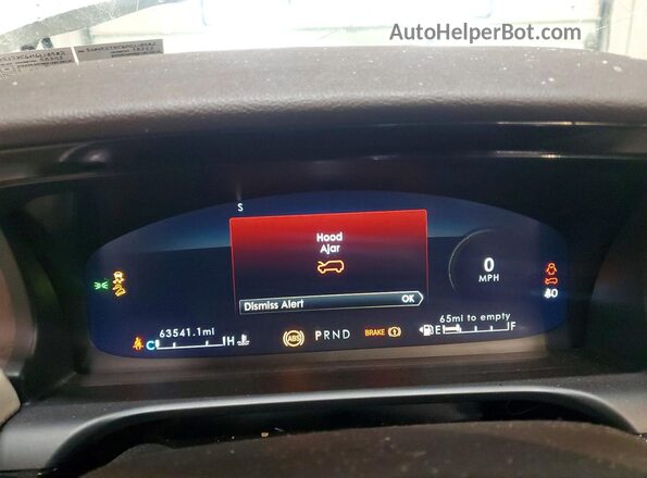 5LM5J7XC6MGL18982 2021 LINCOLN AVIATOR White Vista del cuadro de instrumentos