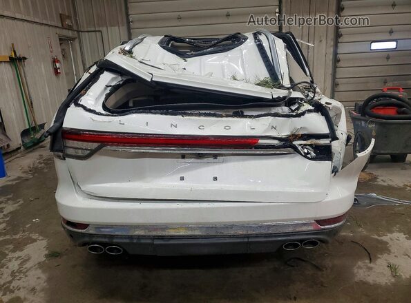 5LM5J7XC6MGL18982 2021 LINCOLN AVIATOR White Vista trasera