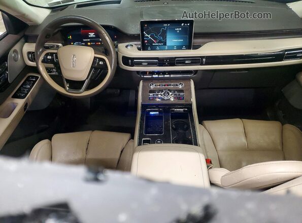 5LM5J7XC6MGL18982 2021 LINCOLN AVIATOR White Vista del salpicadero