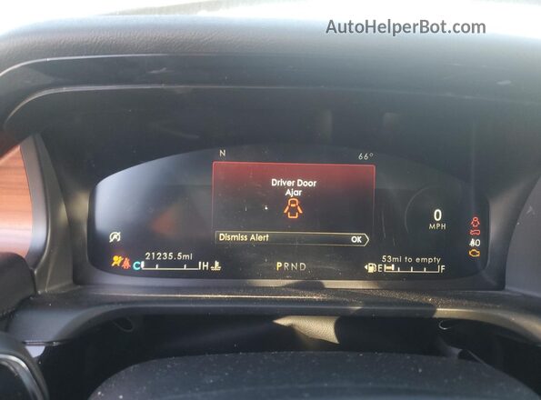 5LM5J7XC6RGL10775 2024 LINCOLN AVIATOR Black Vista del cuadro de instrumentos