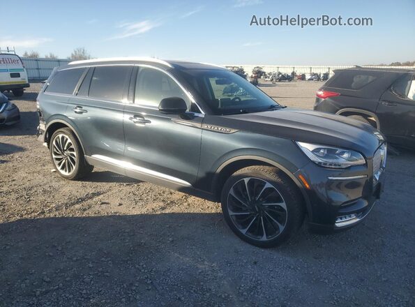 5LM5J7XC6RGL10775 2024 LINCOLN AVIATOR Black Delantero derecho