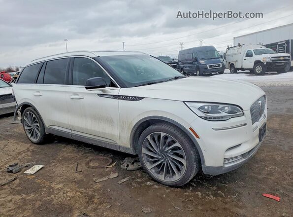 5LM5J7XC9LGL07697 2020 LINCOLN AVIATOR White წინა მარჯვენა