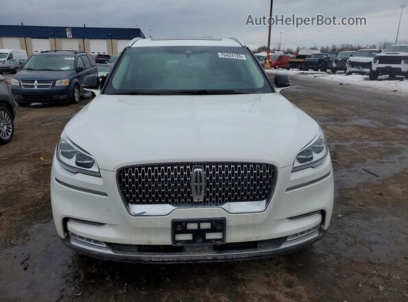 5LM5J7XC9LGL07697 2020 LINCOLN AVIATOR White წინა ხედი