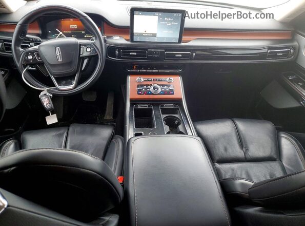 5LM5J7XC9LGL07697 2020 LINCOLN AVIATOR White წინა პანელის ხედი