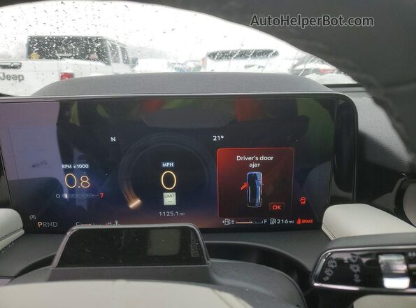 5LM5J7XCXTGL02783 2026 LINCOLN AVIATOR White Vista del cuadro de instrumentos