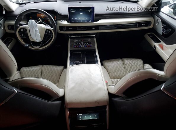 5LM5J9XC0LGL02013 2020 LINCOLN AVIATOR White Dashboard view