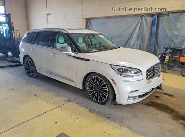 5LM5J9XC3NGL07886 2022 LINCOLN AVIATOR White წინა მარჯვენა