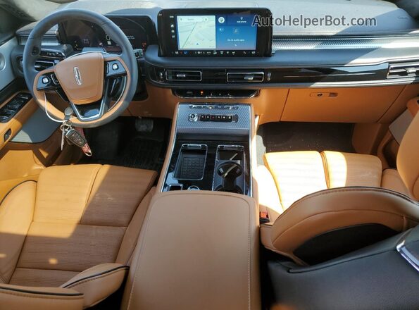 5LM5J9XC8SGL29538 2025 LINCOLN AVIATOR Blue Vista del salpicadero