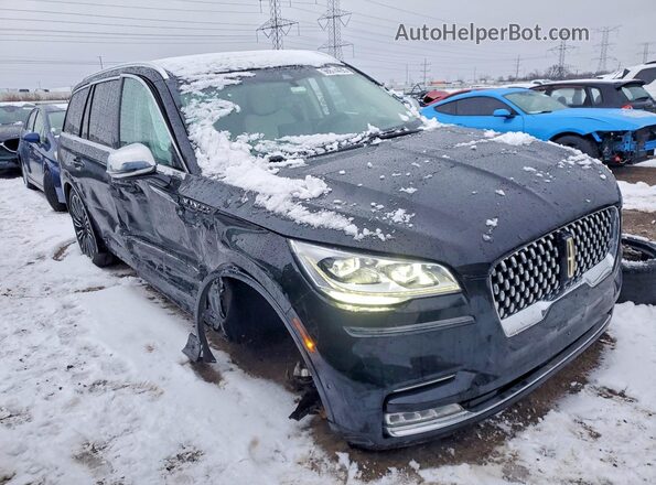5LM5J9XC9NGL13479 2022 LINCOLN AVIATOR Black Առջևի աջ
