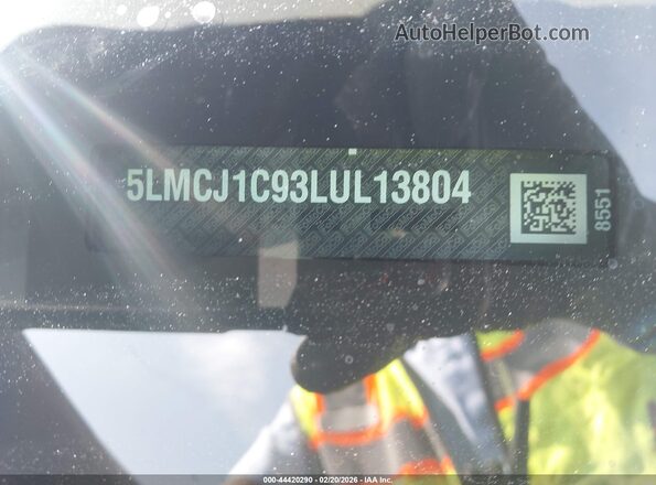5LMCJ1C93LUL13804 2020 LINCOLN CORSAIR Black Вид підкапотного простору
