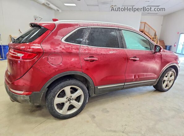 5LMCJ1D91GUJ19101 2016 LINCOLN MKC Maroon Trasero derecho