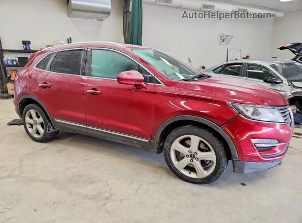 5LMCJ1D91GUJ19101 2016 LINCOLN MKC Maroon Delantero derecho