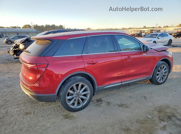 5LMCJ1D91LUL15436 2020 LINCOLN CORSAIR Red Rear right