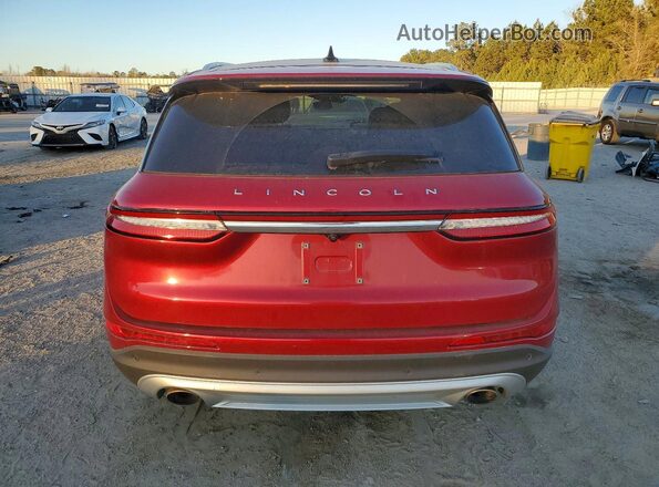 5LMCJ1D91LUL15436 2020 LINCOLN CORSAIR Red Rear view
