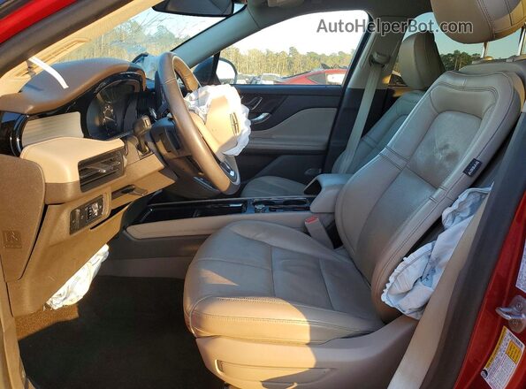 5LMCJ1D91LUL15436 2020 LINCOLN CORSAIR Red Front interior view