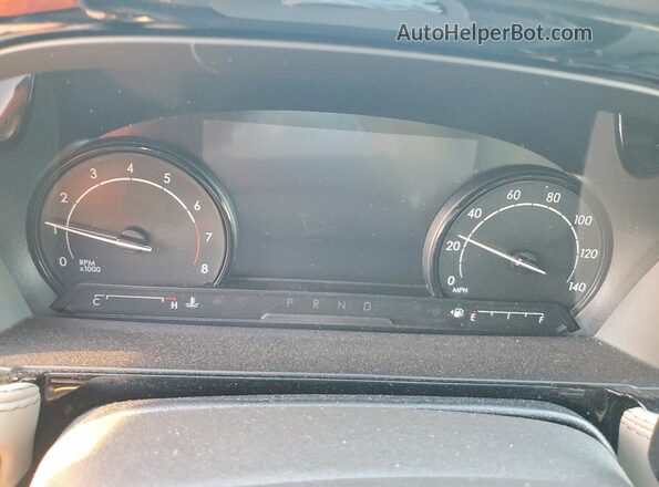 5LMCJ1D91LUL15436 2020 LINCOLN CORSAIR Red Instrument cluster view