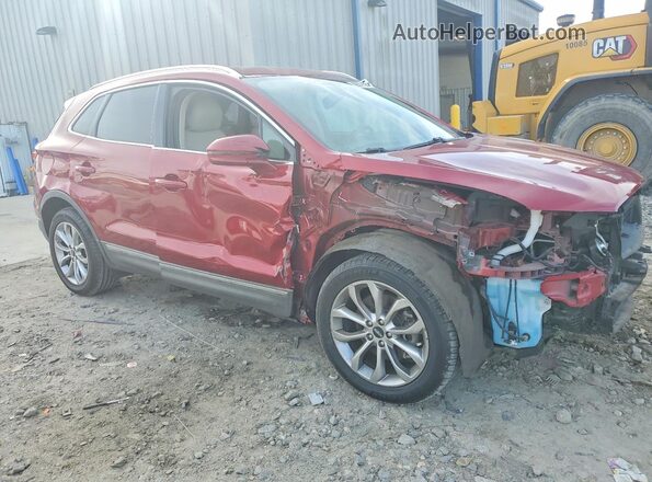 5LMCJ2C95KUL30141 2019 LINCOLN MKC Red Передня права чверть