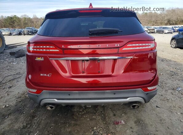 5LMCJ2C95KUL30141 2019 LINCOLN MKC Red Вид ззаду