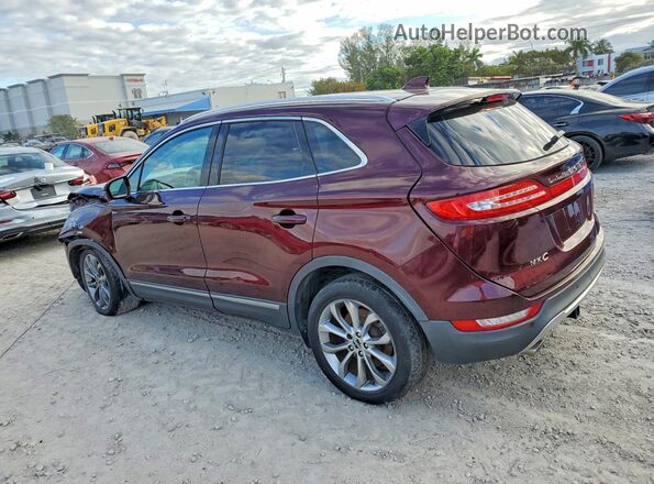 5LMCJ2C98HUL32796 2017 LINCOLN MKC Maroon Tył prawy