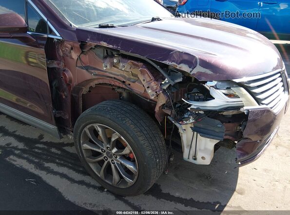 5LMCJ2C9XGUJ19699 2016 LINCOLN MKC Red Вид спереду