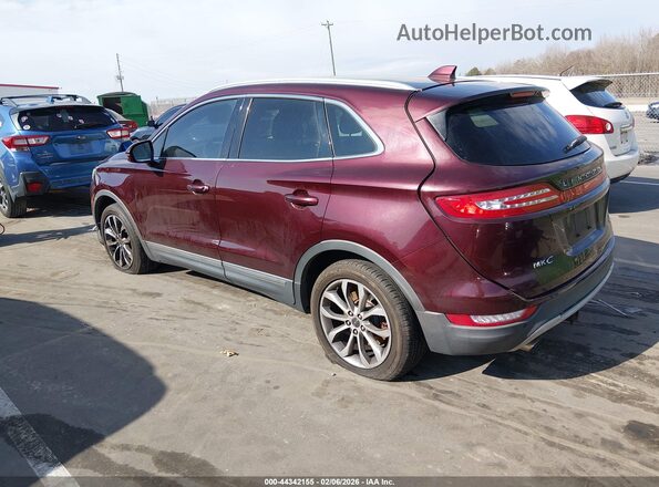 5LMCJ2C9XGUJ19699 2016 LINCOLN MKC Red Задня ліва чверть