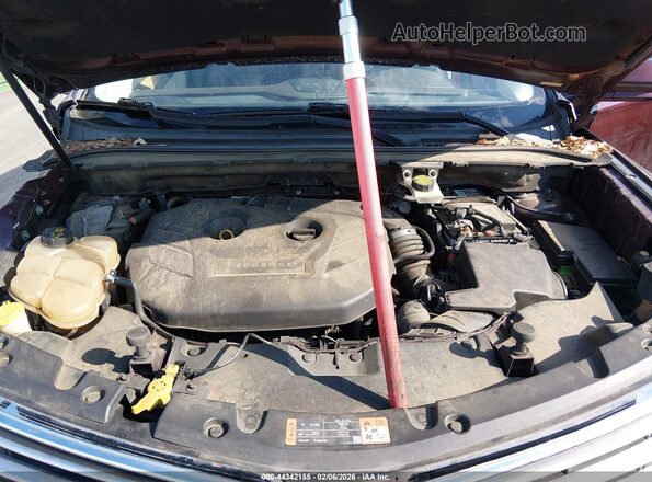 5LMCJ2C9XGUJ19699 2016 LINCOLN MKC Red Вид ззаду
