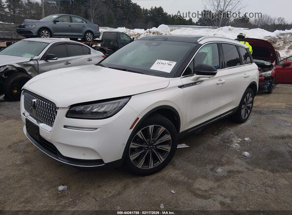 5LMCJ2D94MUL25319 2021 LINCOLN CORSAIR White Front left