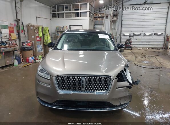 5LMCJ2D9XMUL12753 2021 LINCOLN CORSAIR Gold Вид щитка приладів