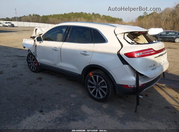 5LMCJ3C96KUL07828 2019 LINCOLN MKC White Rear left
