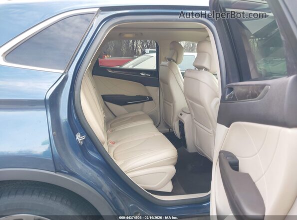 5LMCJ3D91JUL08768 2018 LINCOLN MKC Blue Widok naklejki z numerem VIN