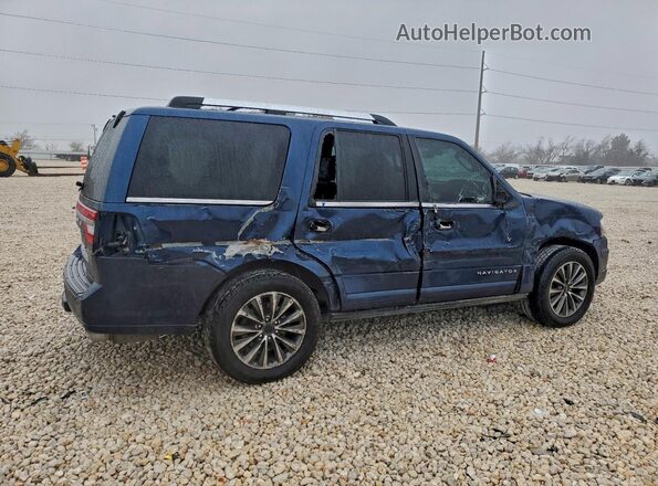 5LMJJ2JT3HEL09958 2017 LINCOLN NAVIGATOR Blue Trasero derecho