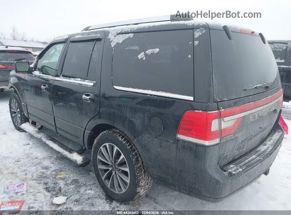 5LMJJ2JT7HEL06447 2017 LINCOLN NAVIGATOR Black Tył lewy