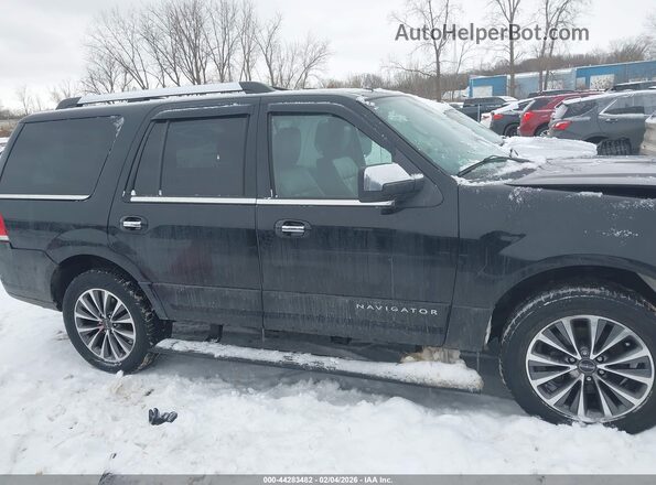 5LMJJ2JT7HEL06447 2017 LINCOLN NAVIGATOR Black Widok wnętrza 360 stopni