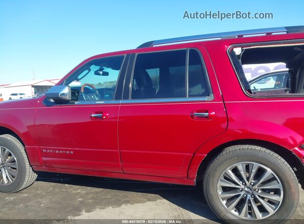 5LMJJ2JTXGEL10345 2016 LINCOLN NAVIGATOR Red 