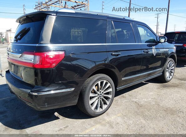 5LMJJ2KTXMEL02871 2021 LINCOLN NAVIGATOR Черный Задняя правая четверть