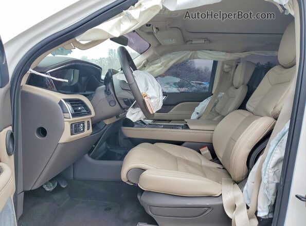 5LMJJ2LG4REL17780 2024 LINCOLN NAVIGATOR White Vista interior delantera
