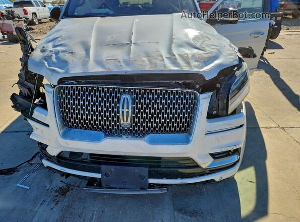 5LMJJ2LT0KEL17455 2019 LINCOLN NAVIGATOR White Вид підкапотного простору