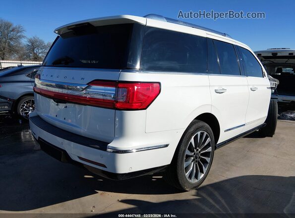 5LMJJ2LT0MEL20441 2021 LINCOLN NAVIGATOR White Հետևի աջ