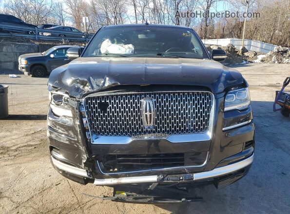 5LMJJ2LT0NEL10767 2022 LINCOLN NAVIGATOR Черный Вид спереди
