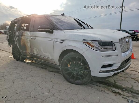 5LMJJ2LT8LEL06303 2020 LINCOLN NAVIGATOR Белый Передняя правая четверть