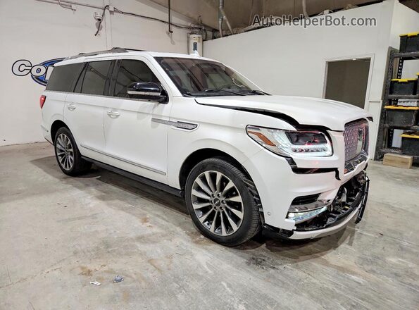 5LMJJ2LT8LEL16605 2020 LINCOLN NAVIGATOR White Передня права чверть