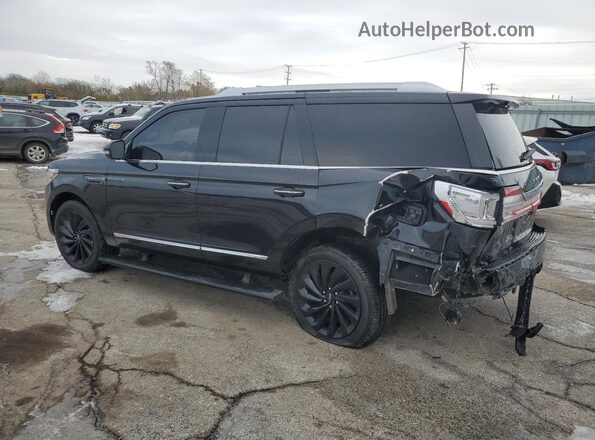 5LMJJ2LT8LEL23408 2020 LINCOLN NAVIGATOR Black Tył lewy