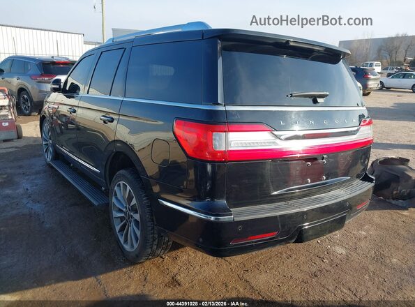 5LMJJ2LTXLEL12149 2020 LINCOLN NAVIGATOR Black Tył lewy
