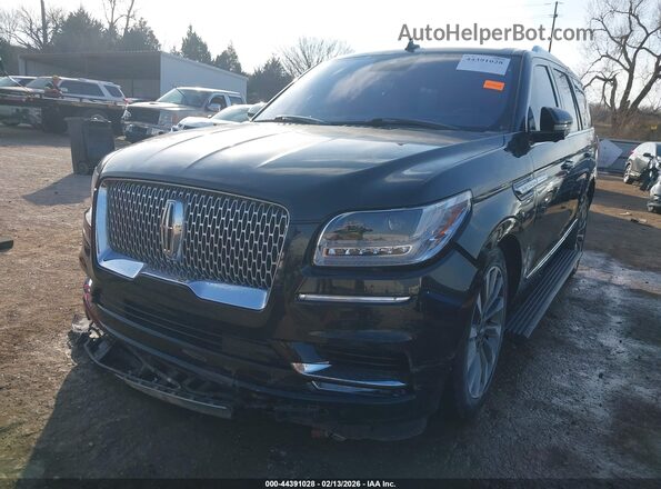 5LMJJ2LTXLEL12149 2020 LINCOLN NAVIGATOR Black Przód lewy