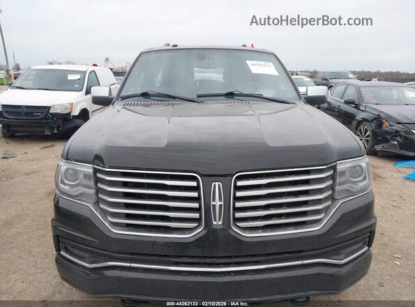 5LMJJ3HT8GEL03499 2016 LINCOLN NAVIGATOR L Black Вид щитка приладів