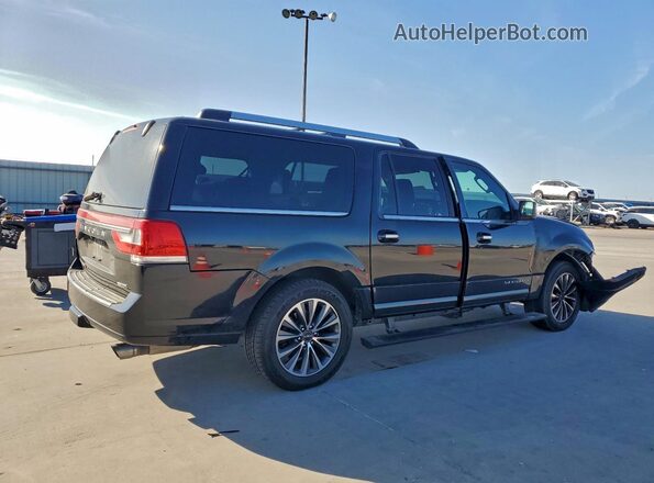 5LMJJ3HTXGEL07442 2016 LINCOLN NAVIGATOR Black Trasero derecho