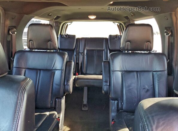 5LMJJ3HTXGEL07442 2016 LINCOLN NAVIGATOR Black Vista de los asientos traseros