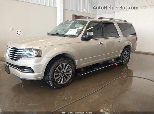 5LMJJ3JT2HEL02845 2017 LINCOLN NAVIGATOR L Beige Przód lewy