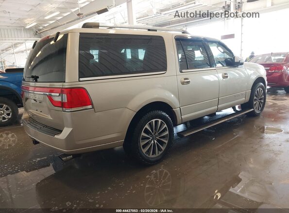 5LMJJ3JT2HEL02845 2017 LINCOLN NAVIGATOR L Beige Tył prawy
